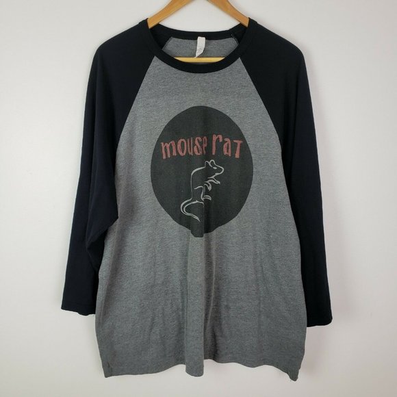 Bella Canvas Other - MOUSE RAT Unisex Raglan Shirt